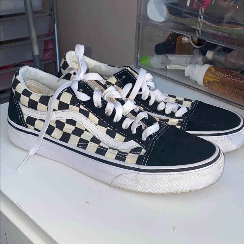 Checkered vans